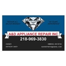 A&D Appliance Repair Inc - Small Appliance Repair