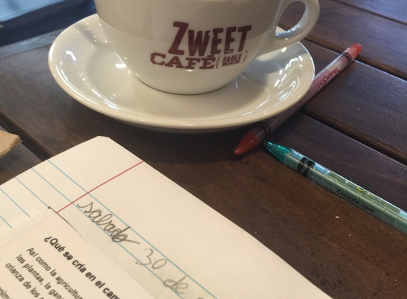 Zweet Cafe - Los Angeles, CA. Great spot to study