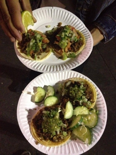 Tacos from Taco Zone Truck