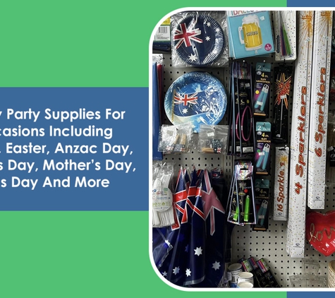 Rosebud Packaging Supplies - Rosebud, VIC. We Carry Party Supplies For All Occasions