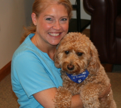 Tammy Perison, DDS Family & Cosmetic Dental Care - West Seneca, NY. Therapy Dog Buddy!