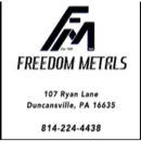 Freedom Metals Mfg Inc - Roofing Equipment & Supplies