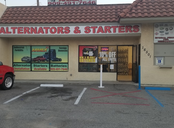 Armex Fontana Alternator, Starter and Battery Repair - Fontana, CA