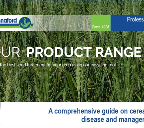 Jon & Margaret Schutz - Point Pass, SA. Hannaford’s specialist range of seed treatment products protect the seed against disease and pests.