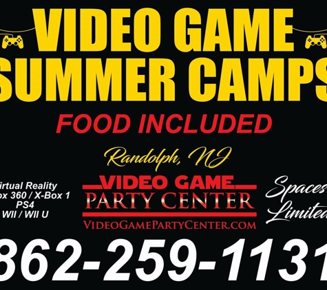 Video Game Party Center - Randolph, NJ. Video game summer camps starting this summer!