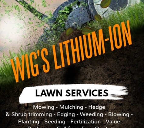 Wig's Lithium-Ion Landscaping - Fairfax, VA