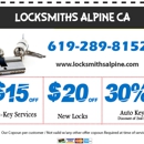 Locksmith Alpine - Locks & Locksmiths