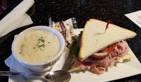 The Historic Downtowner - Fort Lauderdale, FL. Soup and Sandwich for Bill Lewis of Cooper City, Florida.