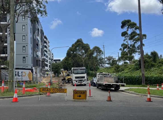 Trafficorp - Greenacre, NSW. The team at Trafficorp closed the road for us. ensuring our project runs smoothly.