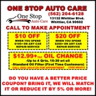 One Stop Auto Care