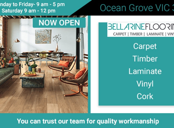 Bellarine Flooring - Ocean Grove, VIC. You can trust our team for quality workmanship