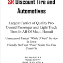 SR Discount Used Tire and Automotive - Automobile Parts & Supplies