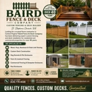 Baird Fence and Deck Co - Deck Builders
