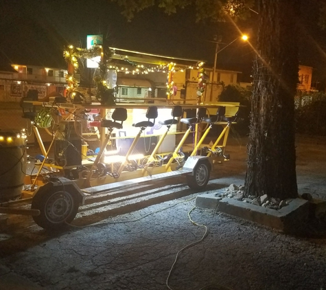 Bonham Exchange - San Antonio, TX. Night run on Alamo City Beer bike