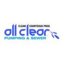 All Clear Pumping & Sewer - Plumbing-Drain & Sewer Cleaning