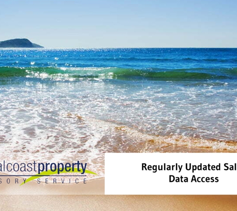 Central Coast Property Advisory Services - Terrigal, NSW. Regularly Updated Sales Data Access