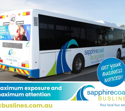 Sapphire Coast Buslines - South Pambula, NSW. Get Your Business Noticed!