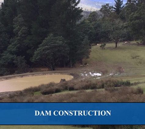 O'Donnell Contracting - South Hobart, TAS. Dam Construction
