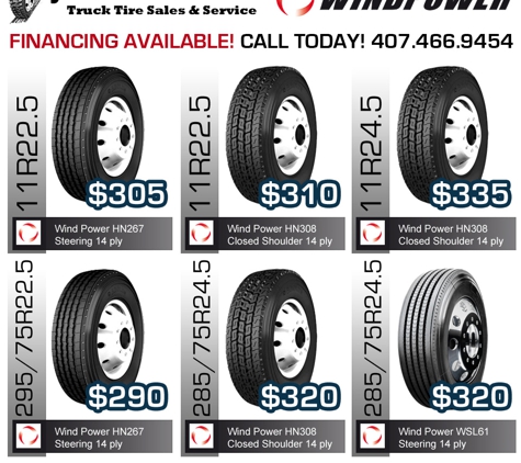 J Moret Tires Corporation - Orlando, FL