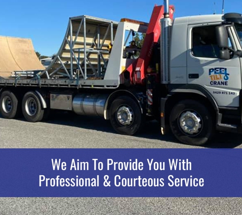 Peel Tilt and Crane Transport - Greenfields, WA. We Aim To Provide You With Professional & Courteous Service