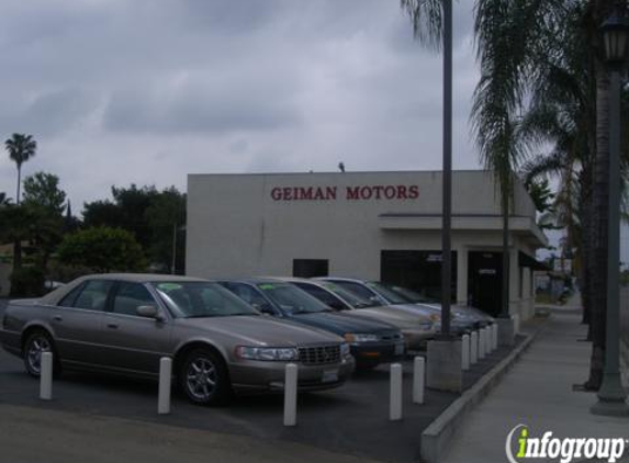 Geiman Motors - Escondido, CA