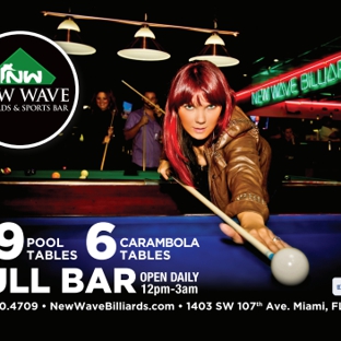 New Wave Billiards & Sports Bar - Miami, FL