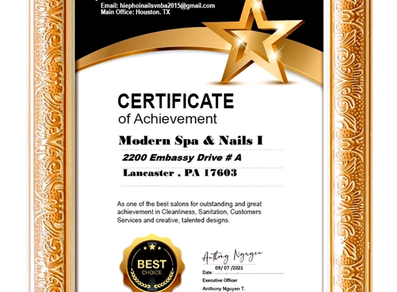 Modern Spa & Nails - Lancaster, PA