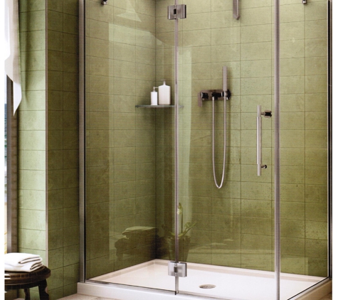 A-1 Glass/Metro Mirror & Shower Door - Tulsa, OK. 3/8 FRAMELESS CORNER SHOWER DOOR