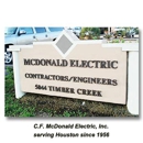 McDonald Electric Inc - Electric Contractors-Commercial & Industrial