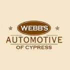 Webb's Automotive of Cypress