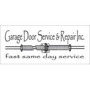 Garage Door Service and Repair