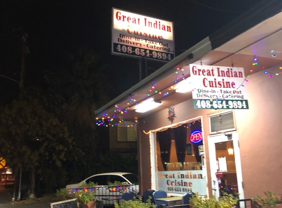 Great Indian Cuisine - Santa Clara, CA