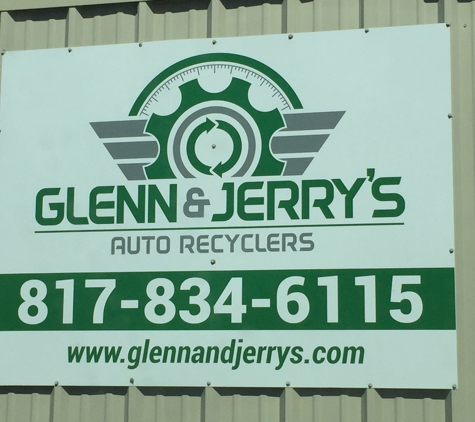 Glenn & Jerry's Auto Salvage - Haltom City, TX. Call us or come by !!