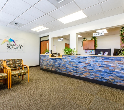 Missoula Surgical Associates - Missoula, MT. Spacious and welcoming waiting room