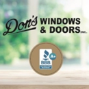 Don's Windows & Doors - Storm Windows & Doors