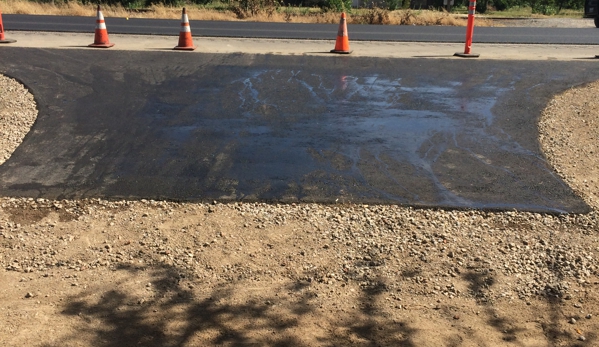 Faithful Paving - Turlock, CA. Encroachment  on driveway.  Caltrans specs