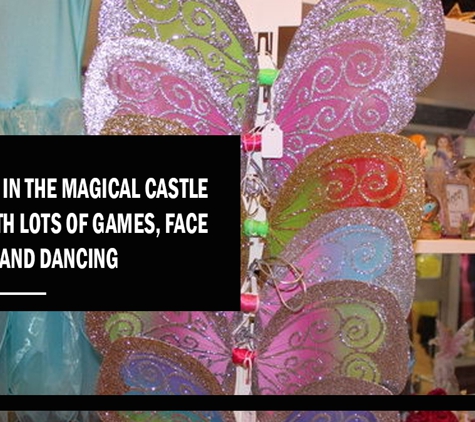Fairy Wings & Wishes - Niddrie, VIC. Starting in the magical castle room with lots of games, face painting and dancing.