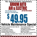 Arrow Auto Air & Electric - Automobile Air Conditioning Equipment