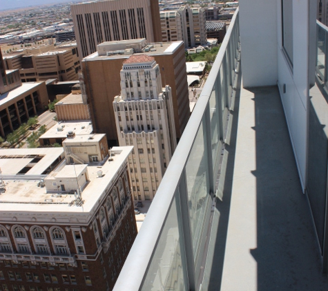 CityScape Residences - Phoenix, AZ. My Balcony over looking the city.