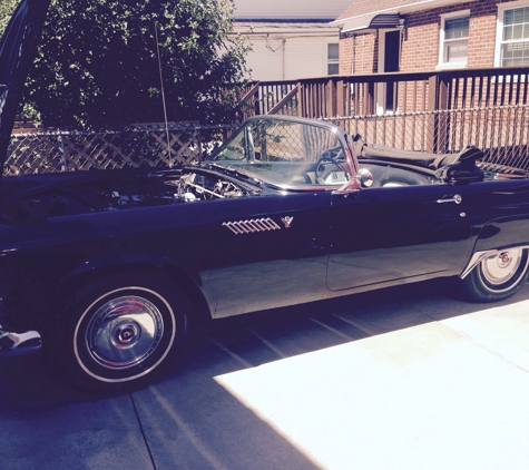 Brown's Locksmithing - Cleveland, OH. 1955 Ford Thunderbird Convertible, Key made & Ignition lock Repaired! 