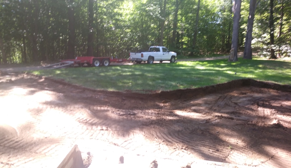 Roadmark Industries - Auburn, ME. Adding a new parking area that was once lawn