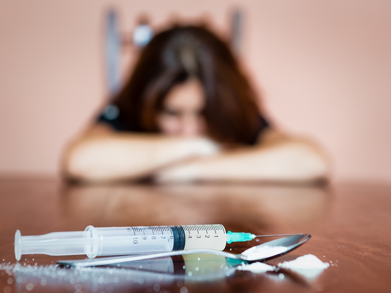 Drug abuse is accompanied by changes in behavior and physical appearance.