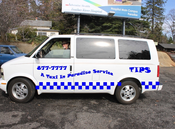 A Taxi in Paradise Service - Paradise, CA