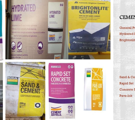 Wodonga Sand & Soil - Wodonga, VIC. Cement