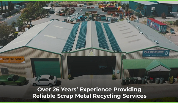 P & T Recycling Seaford - Seaford, SA. Over 26 Years’ Experience Providing Reliable Scrap Metal Recycling Services