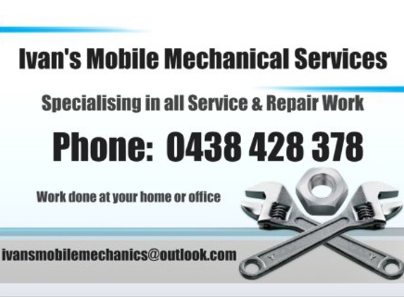 Ivan's Mobile Mechanical Services - Schofields, NSW