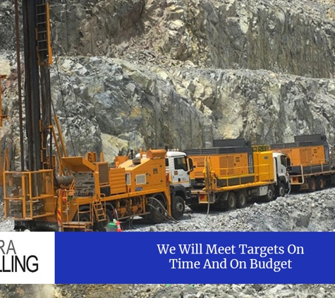 Serra Drilling. We Will Meet Targets On Time And On Budget