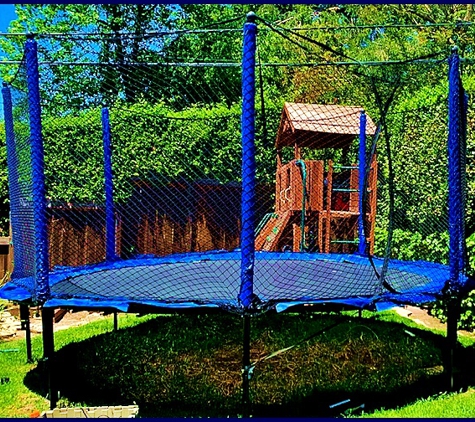 Swings & More Things - Woodland Hills, CA. Another Refurbished Trampoline by Adam