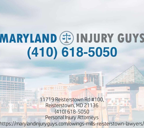 Maryland Injury Guys - Reisterstown, MD