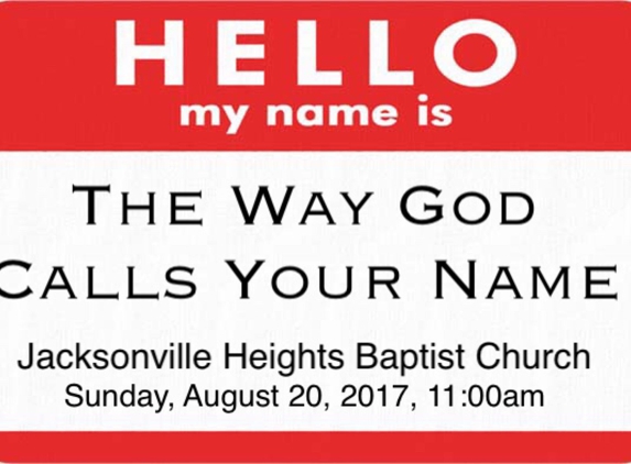 Jacksonville Heights Baptist Church - Jacksonville, FL